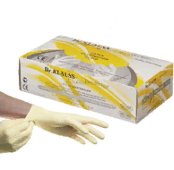Перчатки Dr.KLAUSS латексные,смотровые,текстурированные,неопудренные