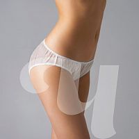 Трусы классические женские из спанлейса, 50-52, белый, 10 шт/упк