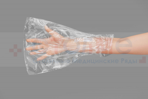 Пакет для парафинотерапии из полиэтилена, 25х40 см, прозрачный, 100 шт/упк